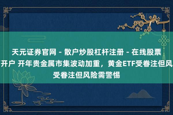 天元证券官网 - 散户炒股杠杆注册 - 在线股票配资如何开户 开年贵金属市集波动加重，黄金ETF受眷注但风险需警惕